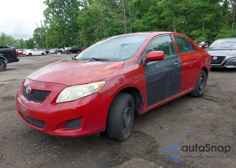 2009 Toyota Corolla Le из США, поврежденный, VIN JTDBL40E399050323